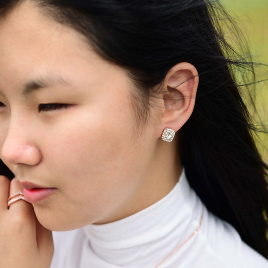 "Present" earrings