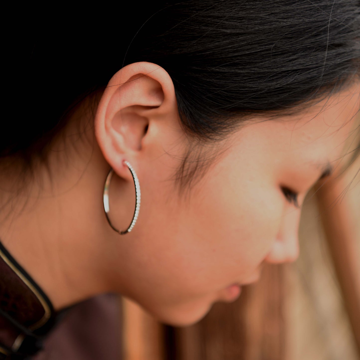 "Present" earrings